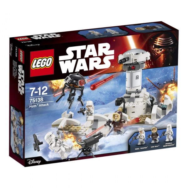 Lego 75138 "Hoth attack" Star Wars Action Figure